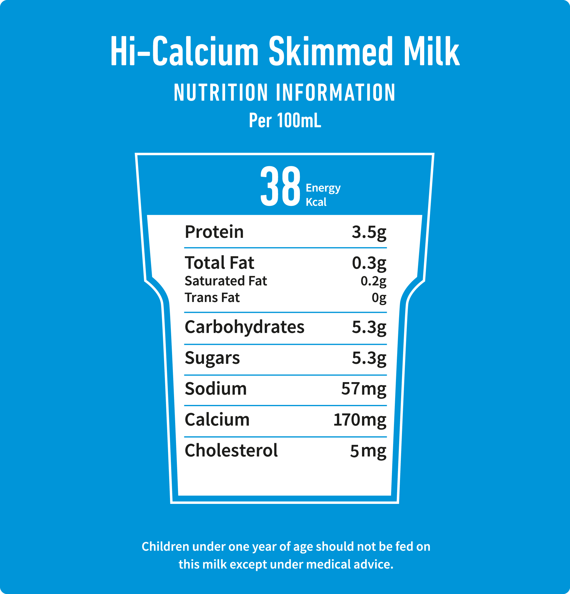 Hi Calcium Skimmed Kowloon Dairy